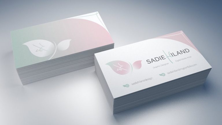 Business Cards - Sadie Hiland Graphic Design