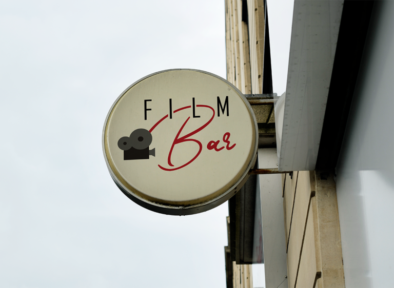 Film Bar Logo - Sadie Hiland Graphic Design