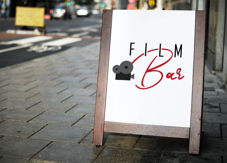 Film Bar Logo - Sadie Hiland Graphic Design